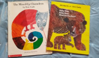 2 Eric Carle Hardcover Books