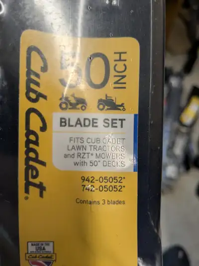 Cub Cadet 50 Inch - 3 Blades - 942-05052, View more