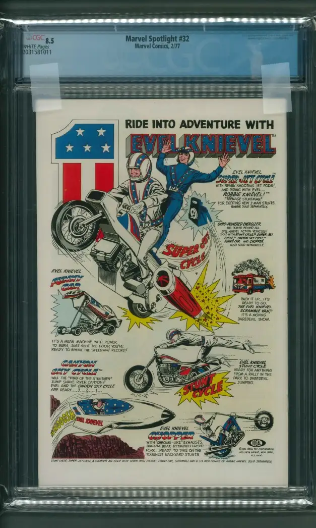 MARVEL SPOTLIGHT #32 CGC 8.5 in Comics & Graphic Novels in Calgary - Image 3