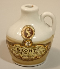 Vintage Miniature Bronte Yorkshire Liqueur Pottery Jug