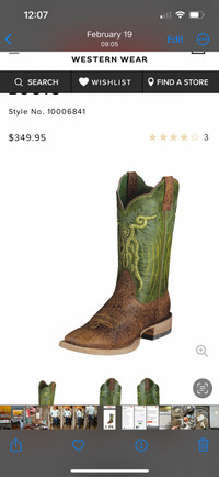 Ariat cowboy boots 