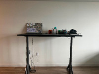 Ikea IDÅSEN stand/sit desk (Black)