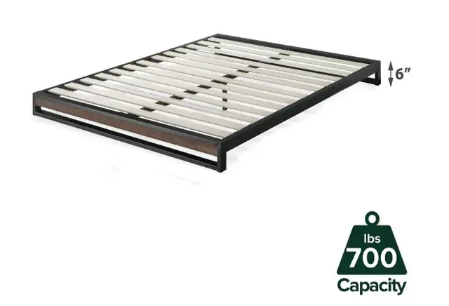 6” King Platform Bed Frame in Beds & Mattresses in Kitchener / Waterloo - Image 5