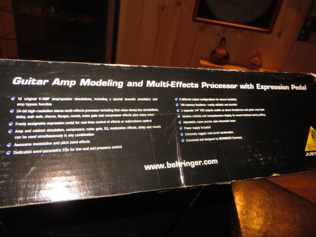 VAMP X Guitar Amp Modeling and Multi Effect pedal in Amps & Pedals in Trenton - Image 3