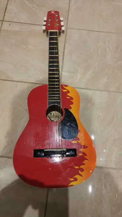 Robson Junior Acoustic Natural Guitar , 1/4 size .30 inch, View more