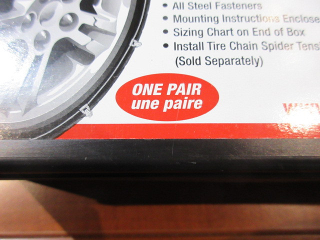 Set of 2 Tire Chains - New In Box in Other in Vancouver - Image 3