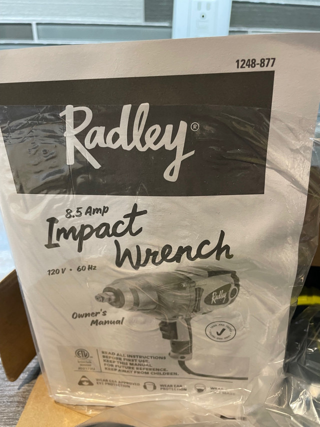 Radley 1/2” impact wrench  in Power Tools in Edmonton - Image 3