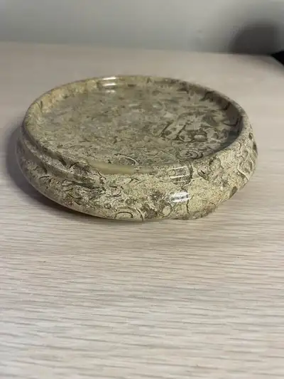 Mini Footed Stone Stand  Marble Plant Holder or Candle Display, View more