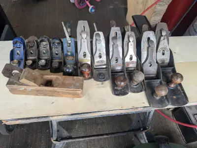 Hand planes various sizes, View more