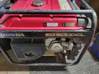 Honda eg 5000 cl generator.
