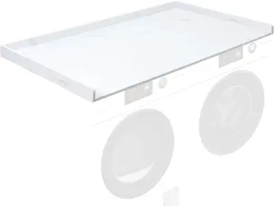 NEW 54" Washer & Dryer Countertop • White Marble Pattern, View more