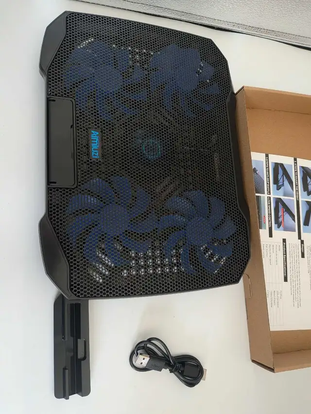 AIMIUZI F2 Plus Laptop Cooling Pad in Laptop Accessories in Markham / York Region - Image 11