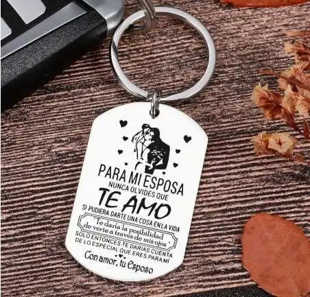 Keychain "Te Amo"-Spanish in Jewellery & Watches in City of Toronto - Image 2