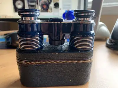 Vintage Birks opera glasses with case, Rare blue, 1950’. Posted in buy and sell, art, collectibles i...