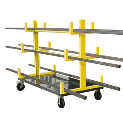 72” Heavy-Duty Mobile Bar And Pipe Racks, View more