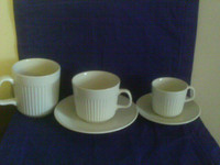 Coffee Mill Mugs Espresso Pot and Cups