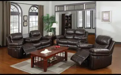 Luxury Brown Recliner Loveseat – Very Comfortable, View more