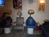 Professional Hair Dryer with Leather chairs