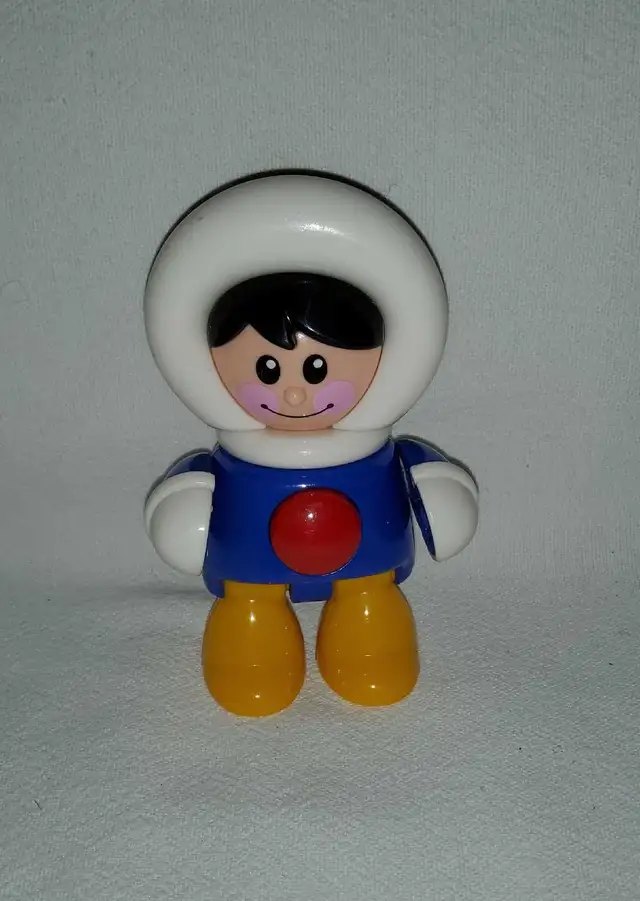 TOLO First Friends Inuit Boy Eskimo Jointed Squeak Figure 5" in Toys & Games in Truro - Image 2