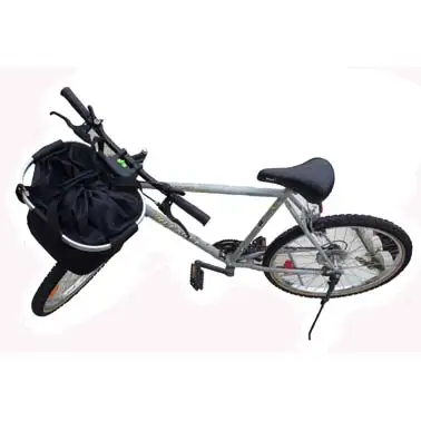 bicycle basket (fabric with aluminum frame), View more