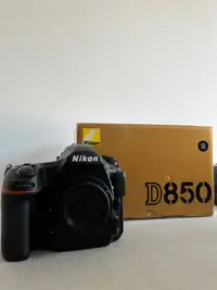 Nikon D850 and lenses