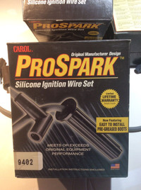 NEW  IGNITION WIRE SETS....1974 to 2004 COVERAGE....$45