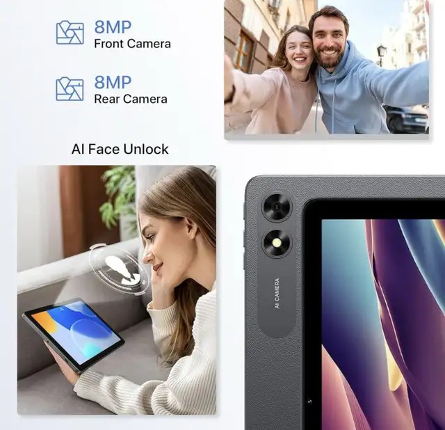 UMIDIGI G3 Tab Ultra 10.1" Helio G99 16GB+128GB 4G LTE BNIB in General Electronics in Calgary - Image 9