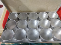Aluminum clock repair containers
