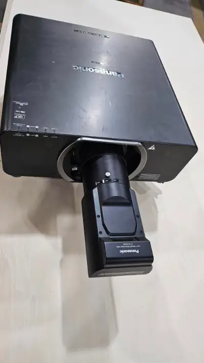 Panasonic PT-DZ10K projector with fixed focus lens, View more