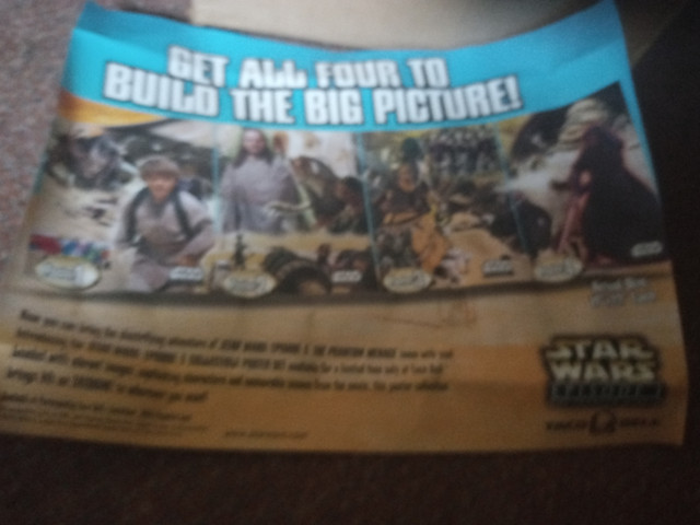 NEW  STARWARS 1  PROMOTIONAL POSTERS in Other in Sarnia - Image 2