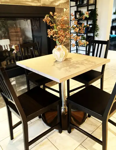 Five (5) Pc Kitchen Dining Bistro Set, View more