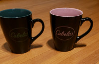 2 New large CABELAS Coffee Mugs 