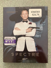 James Bond 007 Spectre Daniel Craig bluray excellent condition 
