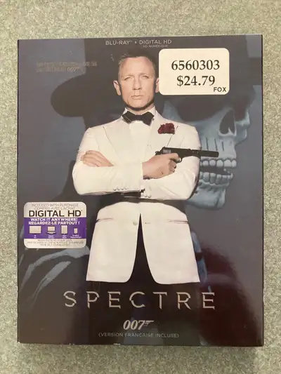 James Bond 007 Spectre Daniel Craig bluray excellent condition , View more