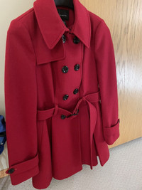 Womens size 6 Moda international wool blend jacket. 