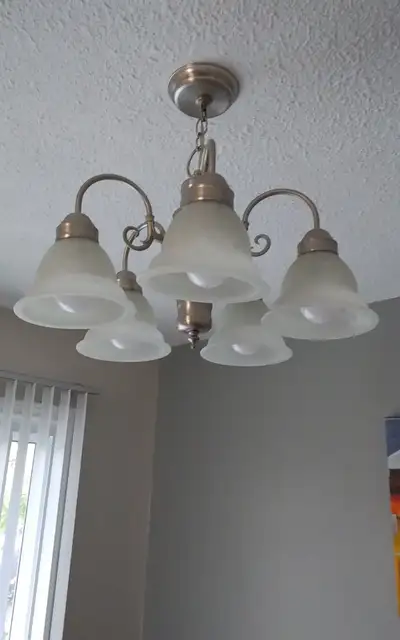 Light fixture 5 arms, View more