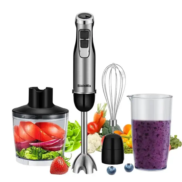 Stainless Steel Hand Blender, Immersion Blender Set in Processors, Blenders & Juicers in Mississauga / Peel Region - Image 5