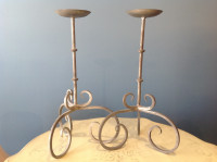 Metal Wall Sconces/Pillar Candle Holders