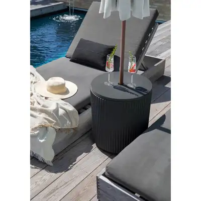 VERADEK DEMI UMBRELLA SIDE TABLE, View more