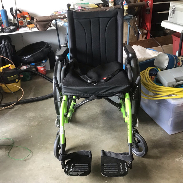 Titanium light wheelchair  in Health & Special Needs in Red Deer