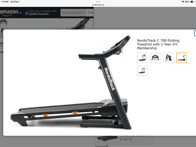 Treadmill Nordic track C 700, View more