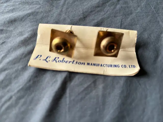 Mechanic bolt cufflinks vintage  in Jewellery & Watches in Oakville / Halton Region - Image 2