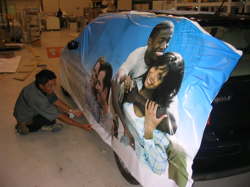 Car wraps and fleet graphics. Message me for a quote Other