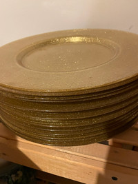Glass charger plates