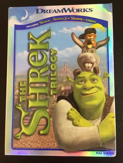 New Sealed Shrek DVDs,Cinderella, Lady and the Tramp Blu-rays, View more