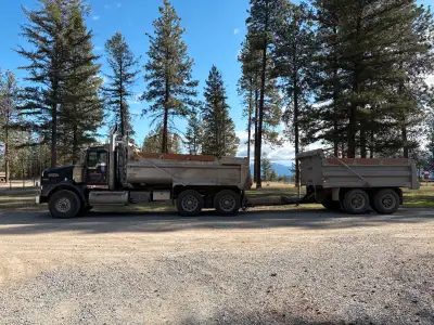2004 Kenworth T800, CAT engine single turbo, 280,000km on in frame, 18spd, full lockers, 4:30 gears,...