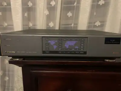 Panasonic multi system worldwide vcr. The picture is great but a little bit of friction and noise co...