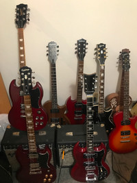 BUNCH OF GUITARS FOR SALE
