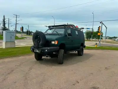 7.3LTD FordE-350 4x4 Armored (BR4-BR5) Run, drive, stop perfect Fully serviced Reprogrammed (boosted...