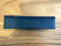 Draft Dodger Passe-lettres en aluminium noir mail slot aluminum